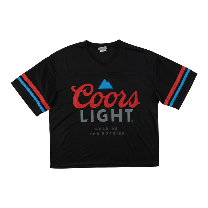 Men's Licensed Short Sleeve V-Neck Mesh Jersey