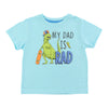 Toddler Boys' Father's Day Printed Short Sleeve T-Shirt, English