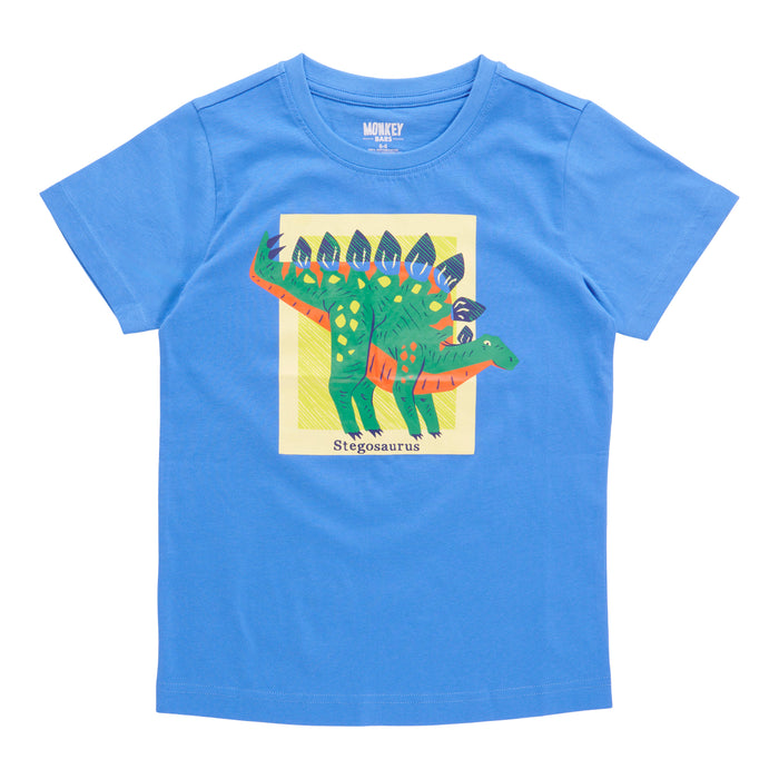 MONKEY BARS Toddler Boys' Cool Waves Printed Short Sleeve T-Shirt