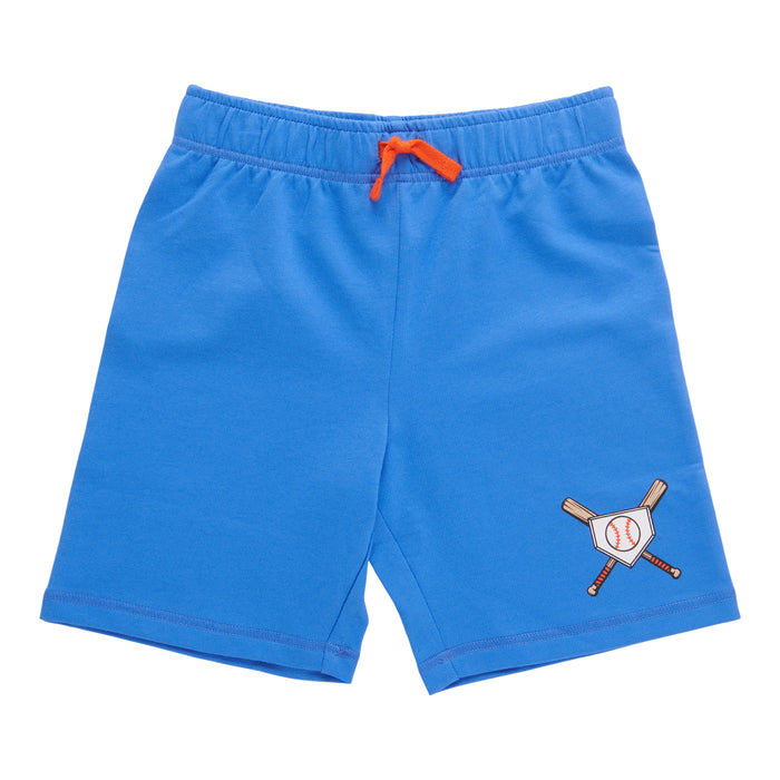 MONKEY BARS Toddler Boys' Cool Waves Screen Printed Shorts