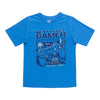 T-shirt imprimé à manches courtes Fête à la plage SURVIVAL GEAR pour garçons