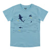 T-shirt imprimé à manches courtes Fête à la plage MONKEY BARS pour tout-petits