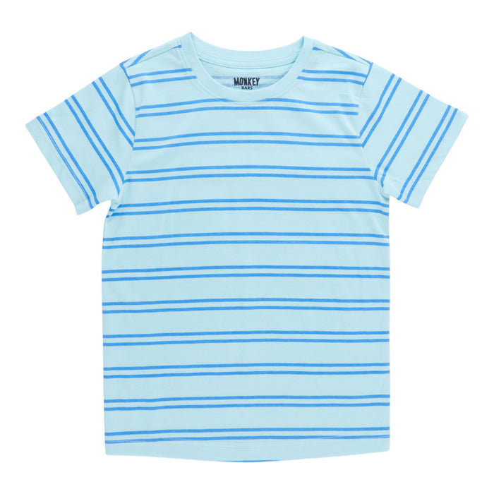 MONKEY BARS Toddler Boys' Beach Party Printed Short Sleeve T-Shirt