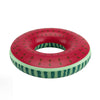Bouée de piscine gonflable à motif de melon d'eau, 43 po x 43 po