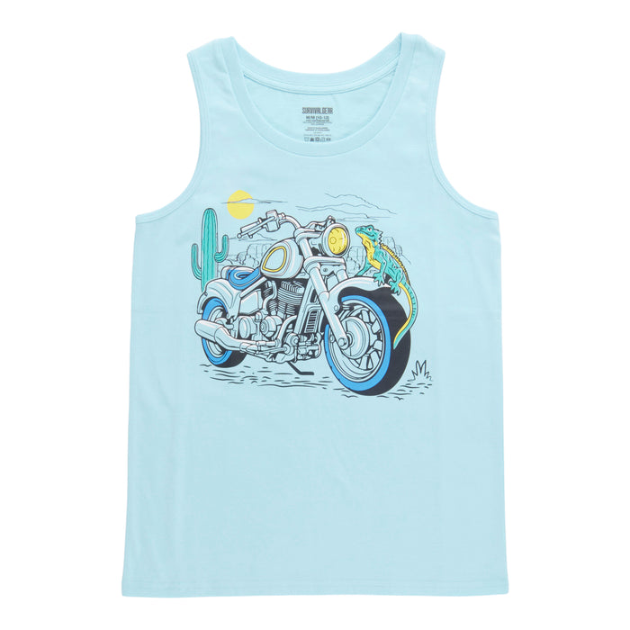 Camisole imprimée Fête à la plage SURVIVAL GEAR pour garçons