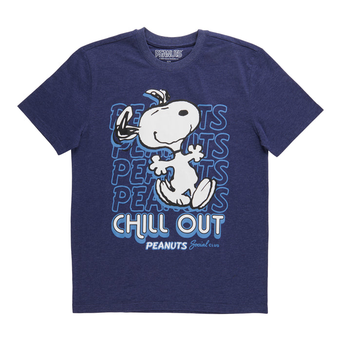 T-shirt à col rond et manches courtes sous licence pour hommes