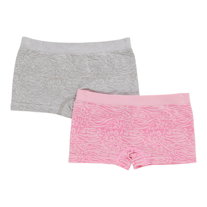 Culottes garçonnes à motif animalier pour filles, emb. de 2