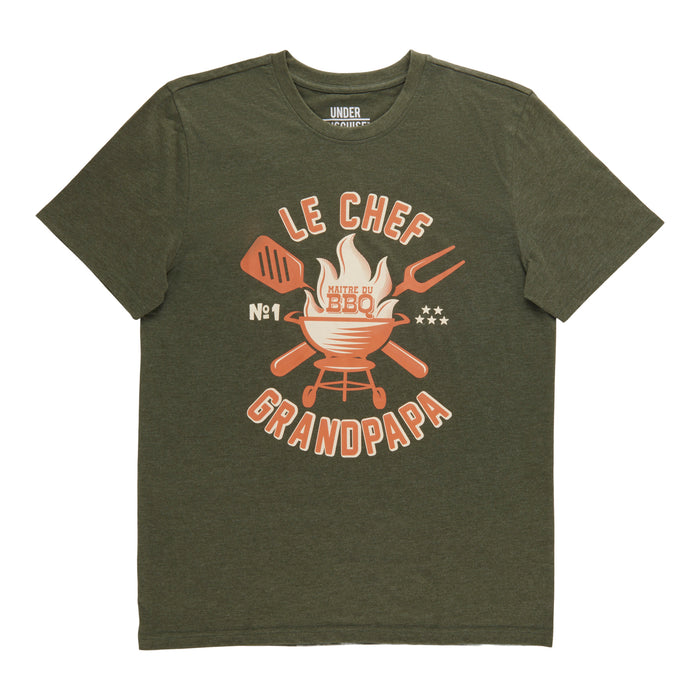 Men's Novelty Short Sleeve T-Shirt, French
