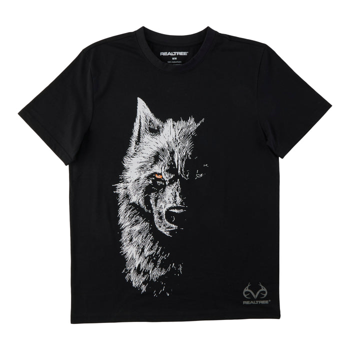 Real Tree Men's Short Sleeve Edge Print T-Shirt
