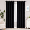 Room Darkening Faux Suede Curtain, 52-in x 84-in.