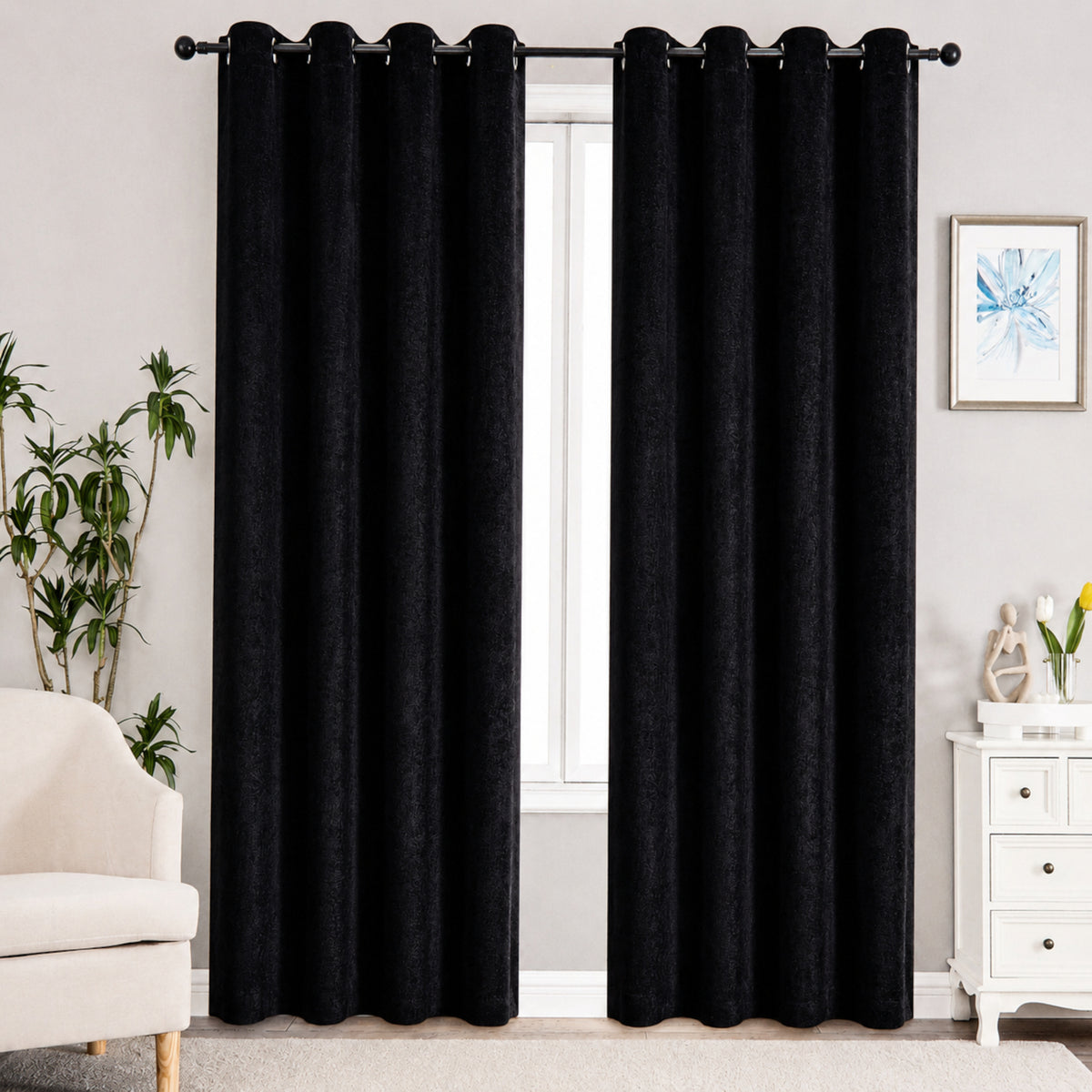 Room Darkening Faux Suede Curtain, 52-in x 84-in. – Giant Tiger