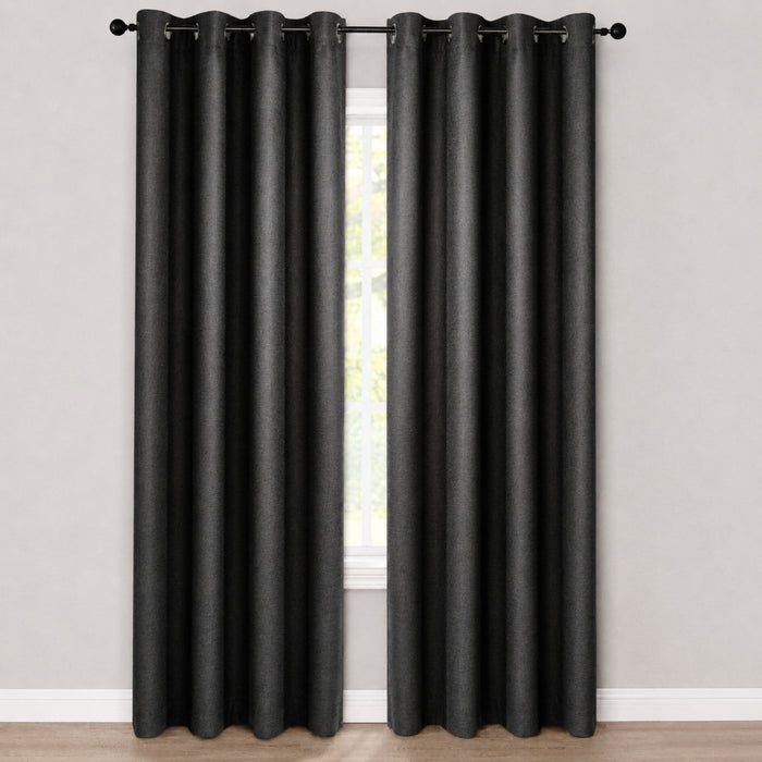 Room Darkening Curtain with Grommets, 52-in x 84-in.