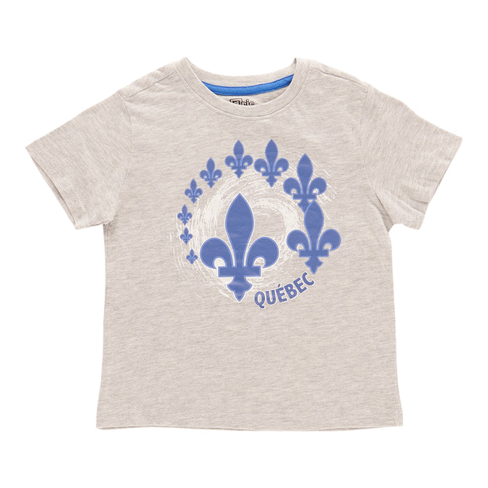 Toddler Boys' Quebec Printed Short Sleeve T-Shirt