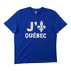 T-shirt à col rond de la Fête nationale du Québec pour adultes