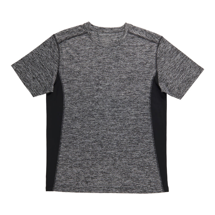 T-shirt en tissu mélangé à manches courtes pour hommes