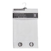 HomeStyles Printed Faux Sheer Curtains with Grommets, 2-Pack, 37-in x 84-in.