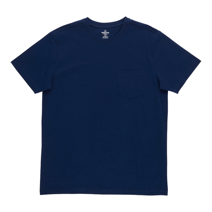 Mountain Ridge Men's Textured Front Pocket T-Shirt