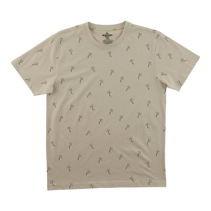 Mountain Ridge Men's Printed Crew Neck T-Shirt