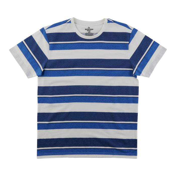 Mountain Ridge Men's Striped Short Sleeve T-Shirt