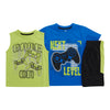 Boys' Printed Top and Shorts Set, 3-Piece