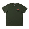 T-shirt à col rond et à imprimé graphique Mountain Ridge pour hommes