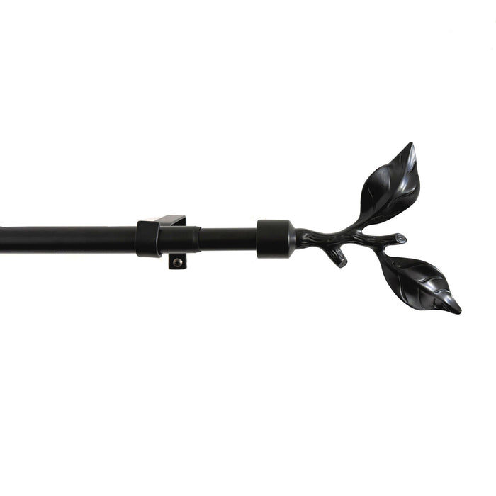 HomeStyles All Metal Curtain Rod. 48-in to 86-in.