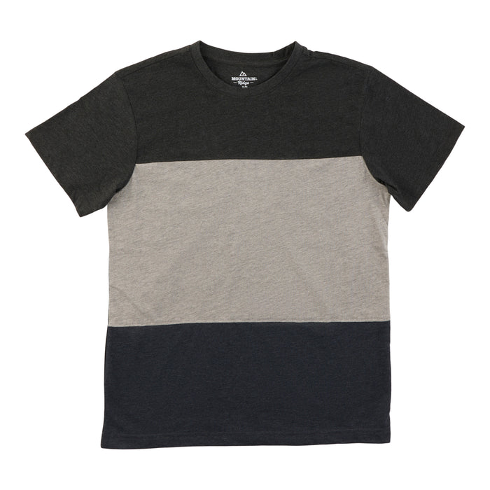 Mountain Ridge Men's Short Sleeve Colour Block T-Shirt