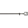 Tringle à rideaux extensible en métal HomeStyles, 48 po à 86 po