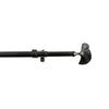 HomeStyles Extendable Metal Curtain Rod, 48-in to 86-in.