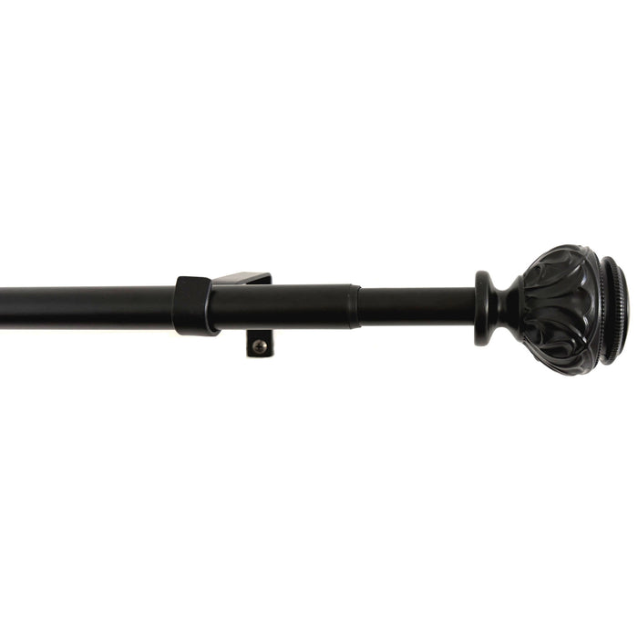 HomeStyles All Metal Curtain Rod. 28-in to 48-in.