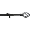 HomeStyles Extendable Metal Curtain Rod, 48-in to 86-in.