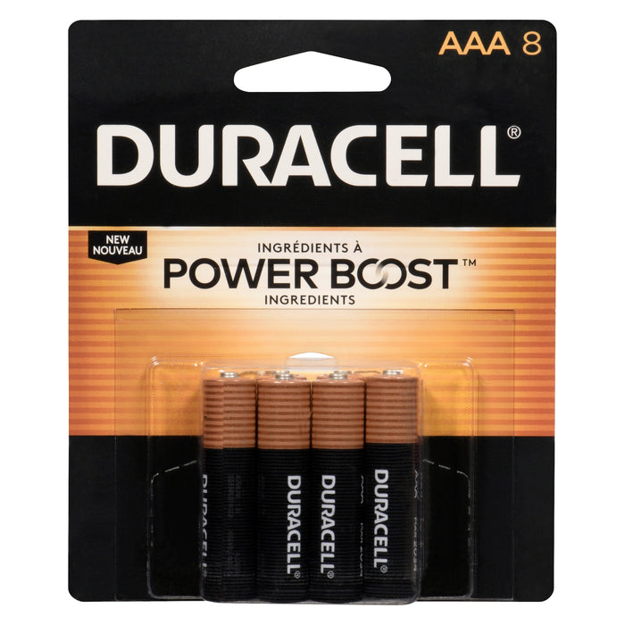 Duracell Coppertop AAA Battery, 8 Pack