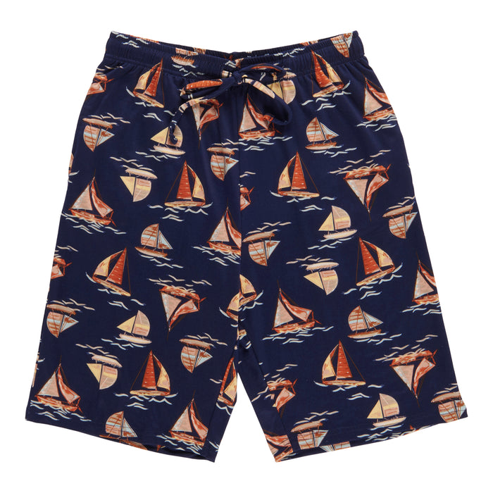 Short de pyjama imprimé Mountain Ridge pour hommes