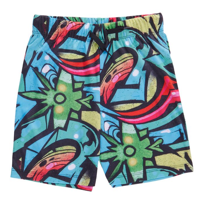 Toddler Boys' Printed Active Shorts