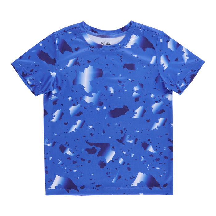 Toddler Boys' Printed Active Short Sleeve T-Shirt