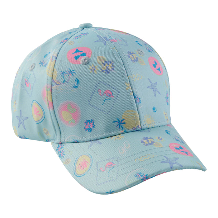Girls' Printed Baseball Cap