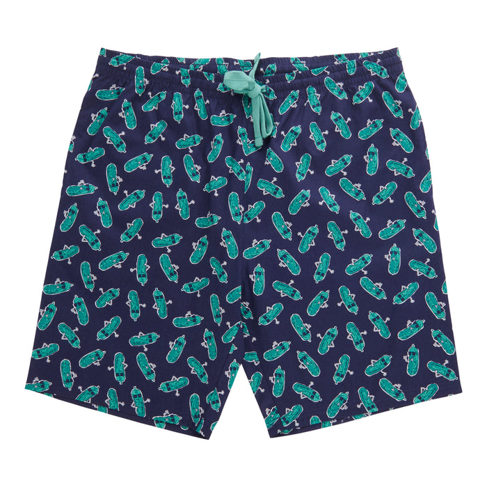 Short de pyjama en popeline Mountain Ridge pour hommes