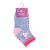 Mi-chaussettes courtes imprimées BELLA & BIRDIE pour filles, emb. de 3