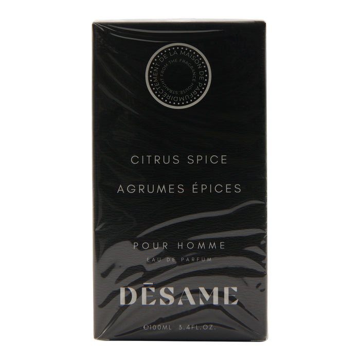 Eau de parfum Désame Citrus Spice pour hommes, 100 ml