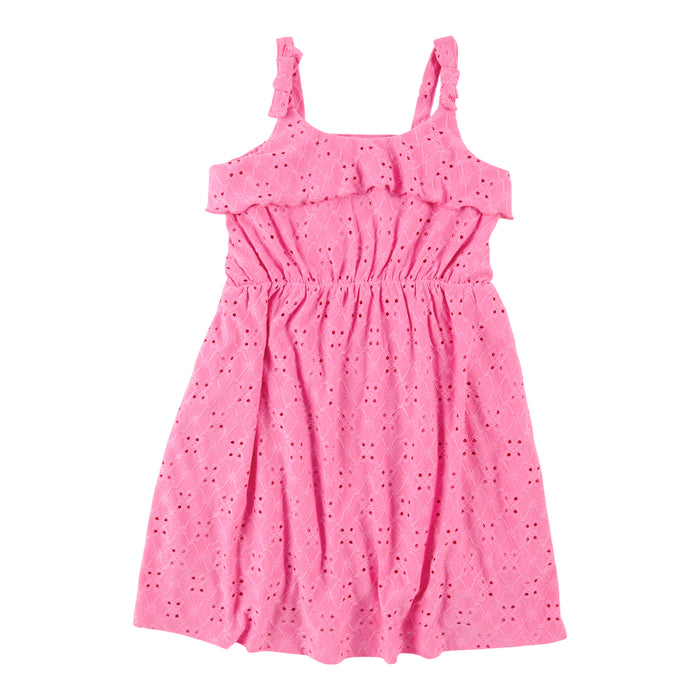 MONKEY BARS Toddler Girls' Pool Party Eyelet Dress