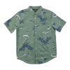 Mountain Ridge Men's Printed Cotton Button-Up Shirt