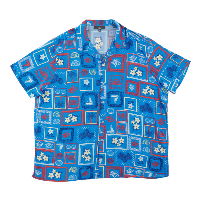 Chemise imprimée à boutons Mountain Ridge pour hommes