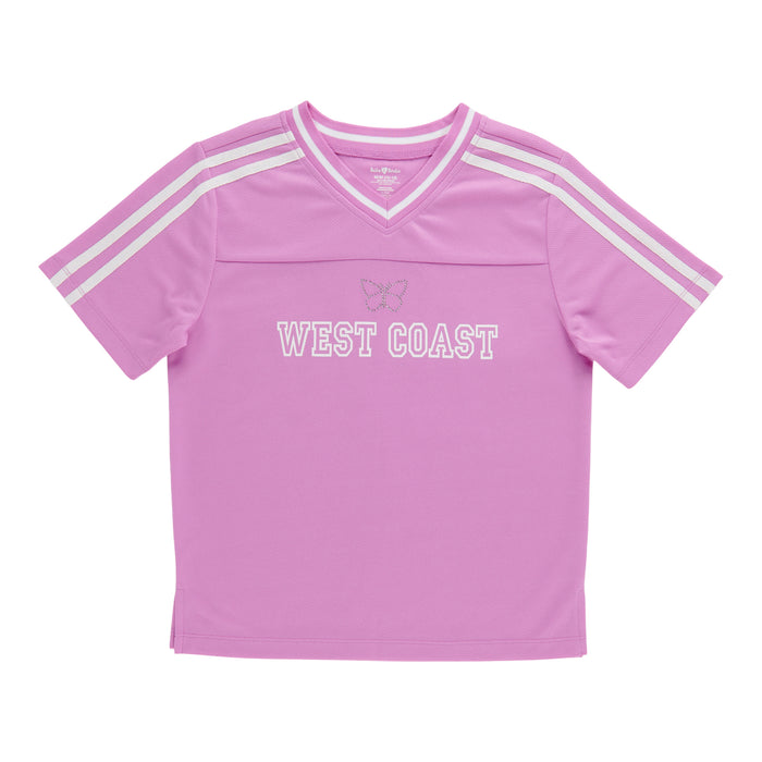 T-shirt de football à manches courtes Pays des rêves BELLA & BIRDIE pour filles