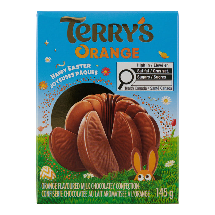 Confiserie de chocolat au lait Terry's Orange, 145 g