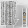 HomeStyles Printed PEVA Shower Curtain, Assorted, 71-in x 71-in.