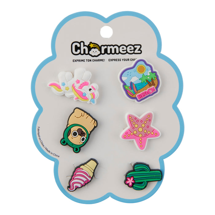 Charms pour chaussures filles Charmeez, emb. de 6, assortiment