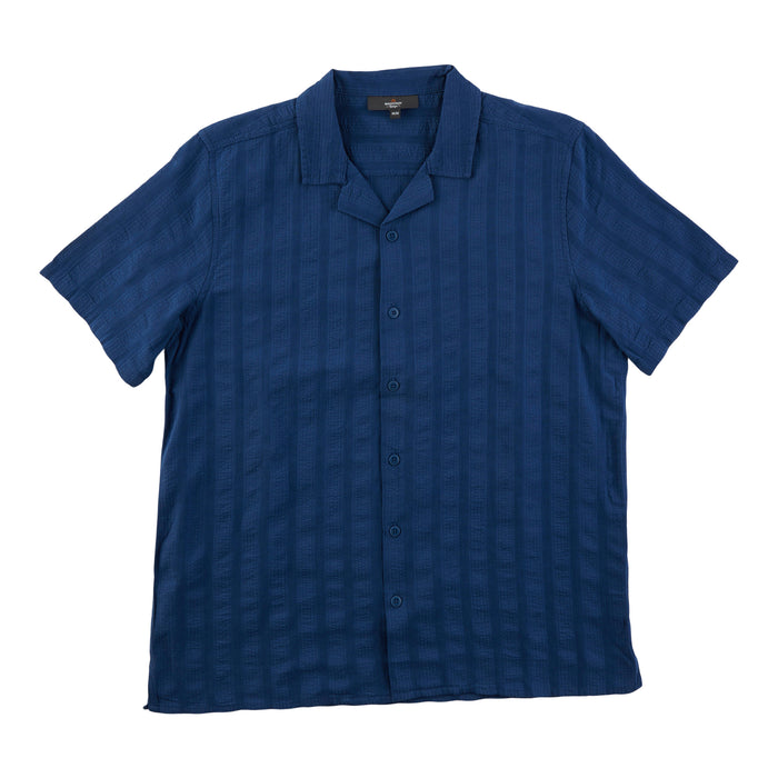 Mountain Ridge Men's Solid Textured Button-Up Shirt