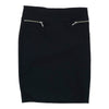 Women's Pull-On Skirt with Zipper Detail