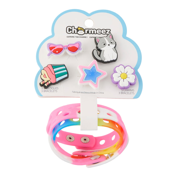 Charmeez Girls' Bracelet Charms, 3-Pack, Assorted