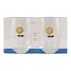 Jewelled Stemless Wine Glasses, 2 Pack